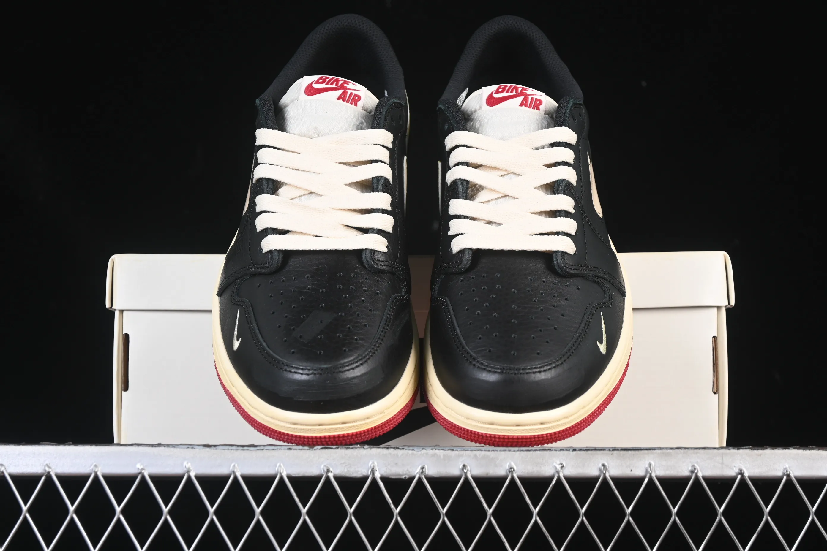 All categories Air Jordan Jordan series basketball shoes Air Jordan 1 Low foreign trade version Nigel Sylvester x Air Jordan 1 Low AJ1 Joe 1 joint low-top cultural casual sneakers IB8958-001